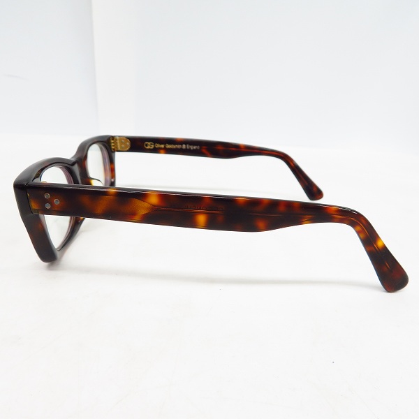 実際に弊社で買取させて頂いたOLIVER GOLDSMITH/オリバーゴールドスミス VICECONSUL メガネフレーム/アイウェアの画像 2枚目