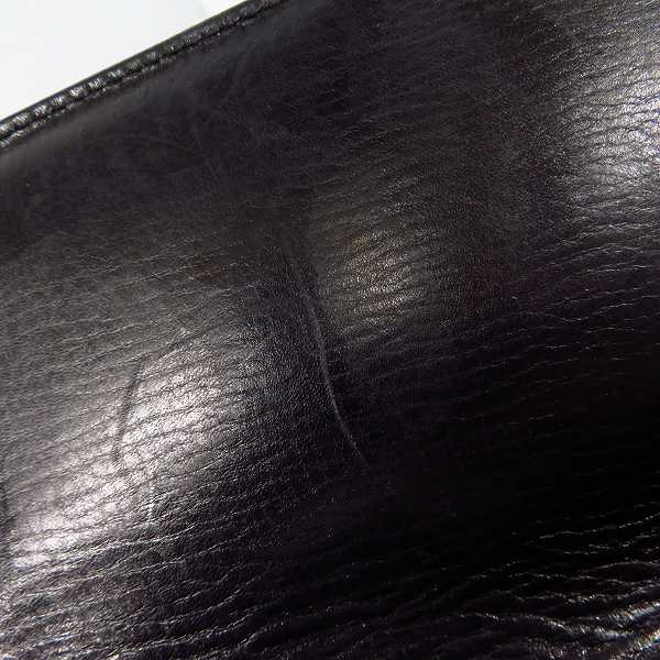 実際に弊社で買取させて頂いたCELINE/セリーヌ レザー ショルダーバッグ 馬車 ゴールド金具 の画像 7枚目