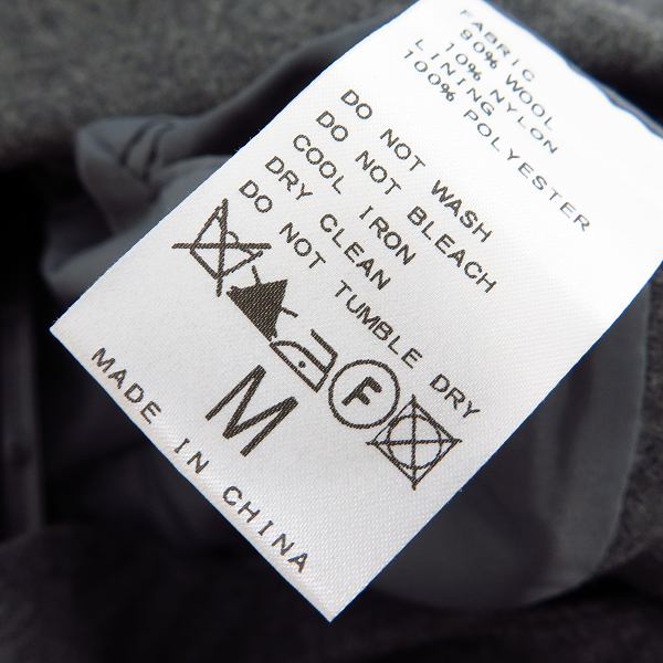 実際に弊社で買取させて頂いた417 by EDIFICE/フォーワンセブン エディフィス ウール テーラードジャケット/Mの画像 4枚目