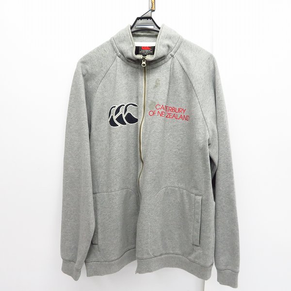 実際に弊社で買取させて頂いたCANTERBURY OF NEW ZEALAND/カンタベリーオブニュージーランド ジップトレーナー 3L