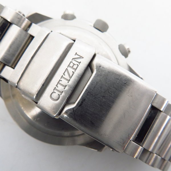 実際に弊社で買取させて頂いたCITIZEN/シチズン PROMASTER/プロマスター 電波ソーラー パイロットウォッチ/時計 CB5000-50Lの画像 5枚目