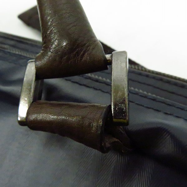 実際に弊社で買取させて頂いたmaster-piece/マスターピース  レザーハンドル  ブリーフケースの画像 6枚目