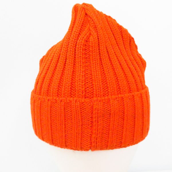 実際に弊社で買取させて頂いたDESCENDANT/ディセンダント ニット帽 オレンジ/Fの画像 3枚目