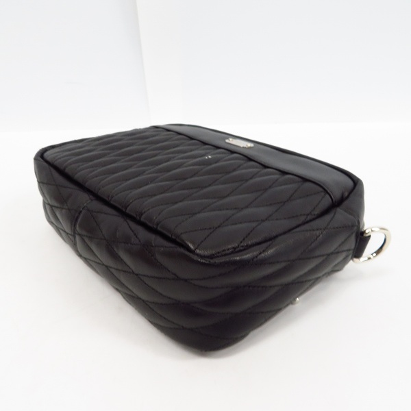 実際に弊社で買取させて頂いたCRIMIE/クライミー DIAMOND QUILT SHOULDER BAG/ダイアモンドキルト レザーショルダーバッグ CRA1-WB02-BG05の画像 2枚目