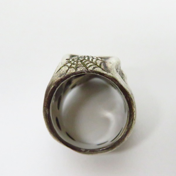 実際に弊社で買取させて頂いた【ギャラ/カスタム】トラヴィスワーカー オリジナルスカルリング 18K ゴールドトゥース 100個限定/シリアル入 RGS001-Y 17-18号の画像 5枚目