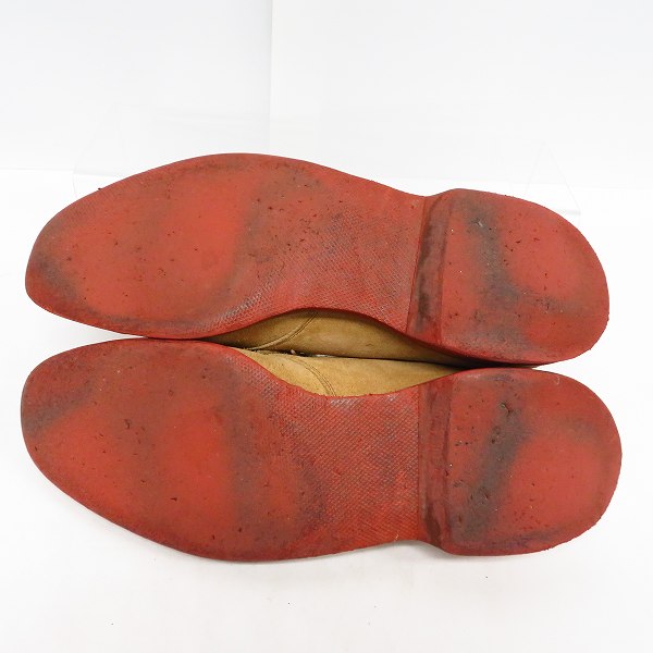 実際に弊社で買取させて頂いたAllen Edmonds/アレンエドモンズ スエード プレーントゥレザーシューズ/11.5の画像 2枚目