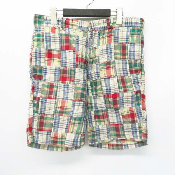 実際に弊社で買取させて頂いたDOUBLE WORKS/ダブルワークス WAREHOUSE/ウエアハウス チェック柄 ハーフパンツ Size：32