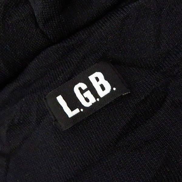 実際に弊社で買取させて頂いたL.G.B/ルグランブルー リバーシブル ダブルジップ パーカー PK/M 813EY/2の画像 4枚目