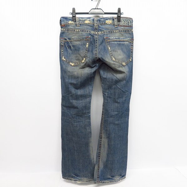 実際に弊社で買取させて頂いたARMANI JEANS/アルマーニジーンズ ボタンフライ ダメージ加工 デニムパンツ/33の画像 1枚目