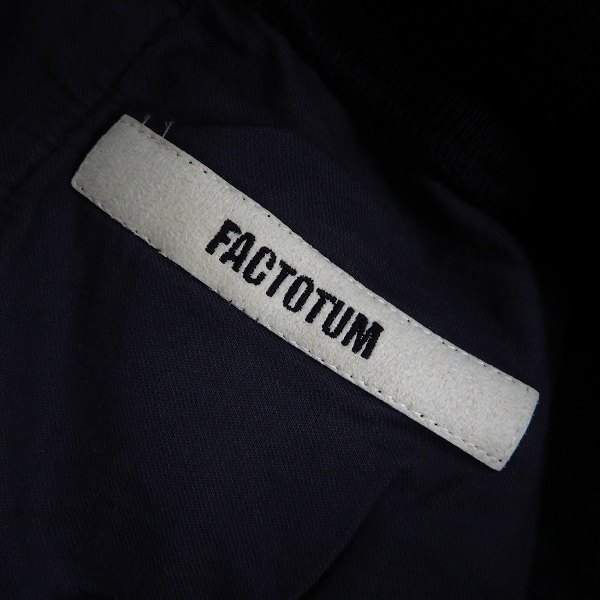 実際に弊社で買取させて頂いたFACTOTUM/ファクトタム テーパード イージーパンツ 01050623 Size：48の画像 2枚目