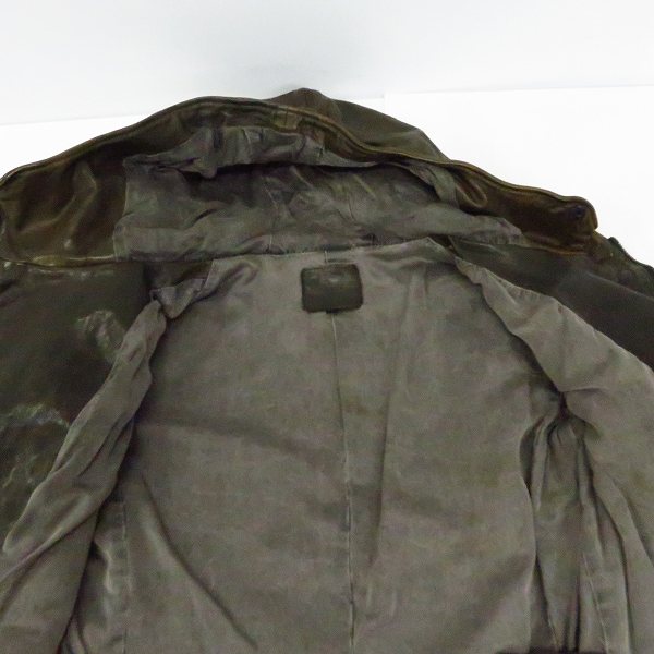 実際に弊社で買取させて頂いたBACKLASH/バックラッシュ ジャパンホース製品染め フードパーカー ブラック 1367-05/S の画像 9枚目