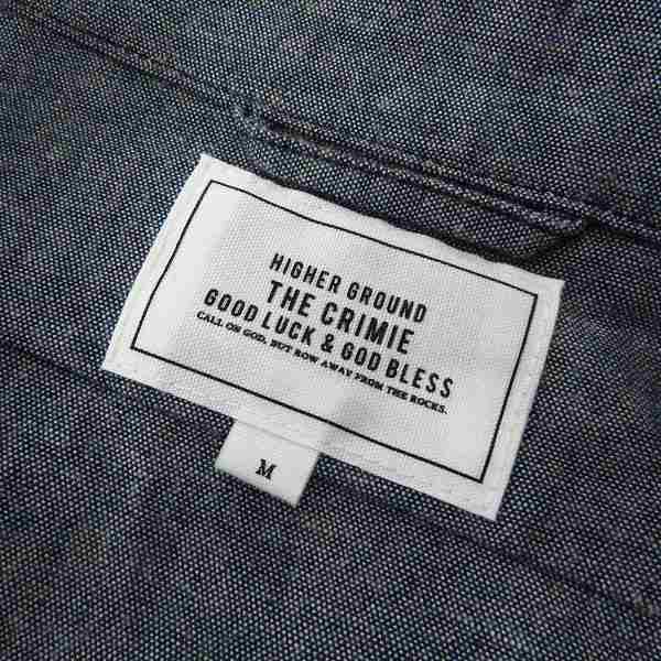実際に弊社で買取させて頂いたTHE CRIMIE/クライミー 刺繍 長袖シャツ/Mの画像 2枚目