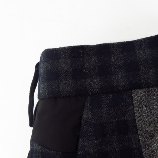 実際に弊社で買取させて頂いたkolor/カラー パッチワークテーラードパンツ/1の画像 5枚目