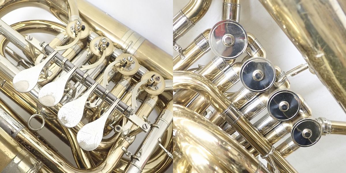 実際に弊社で買取させて頂いた★YAMAHA/ヤマハ YBB-641 チューバ 管楽器の画像 4枚目