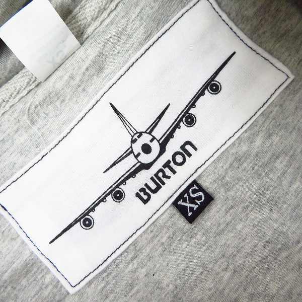 実際に弊社で買取させて頂いたHEAD PORTER PLUS×fragment design×BURTON ジップアップパーカー グレー/XSの画像 2枚目