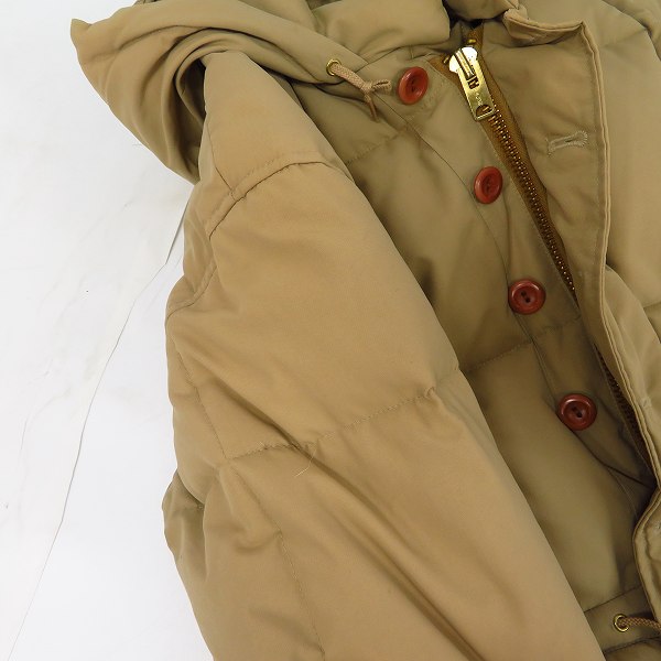実際に弊社で買取させて頂いたDUBBLEWORKS/ダブルワークス フード付きジャケット ベージュ/Lの画像 5枚目