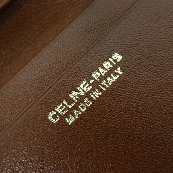 実際に弊社で買取させて頂いたCELINE/セリーヌ 二つ折り ロングウォレットの画像 4枚目