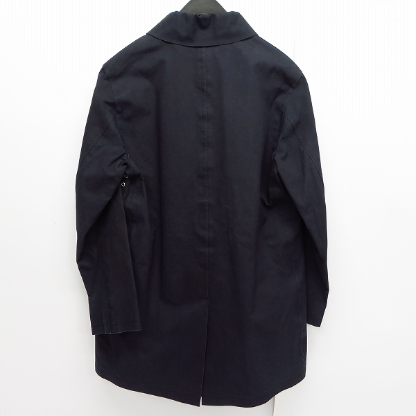 実際に弊社で買取させて頂いたMACKINTOSH/マッキントッシュ ステンカラー ゴム引きロングコート 英国製/3600の画像 1枚目