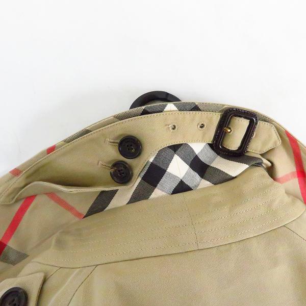 実際に弊社で買取させて頂いたBURBERRY/バーバリー ライナー付き ロングトレンチコート/50 の画像 7枚目