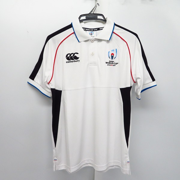 実際に弊社で買取させて頂いたCANTERBURY/カンタベリー ラグビー ワールドカップ 2019 ポロシャツ/L