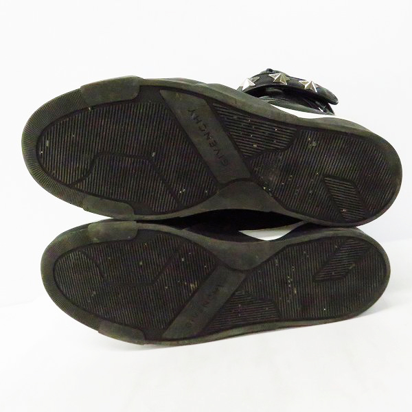 実際に弊社で買取させて頂いたGIVENCHY/ジバンシィ TYSON STAR HIGH タイソンスター ハイカットスニーカー 14M8002812/1113/43の画像 2枚目