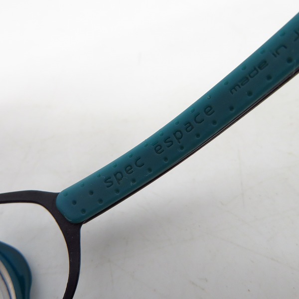 実際に弊社で買取させて頂いたSPEC ESPACE/スペックエスパス 度入り メガネ/眼鏡 ヒンジレスフレーム ES-7082の画像 5枚目