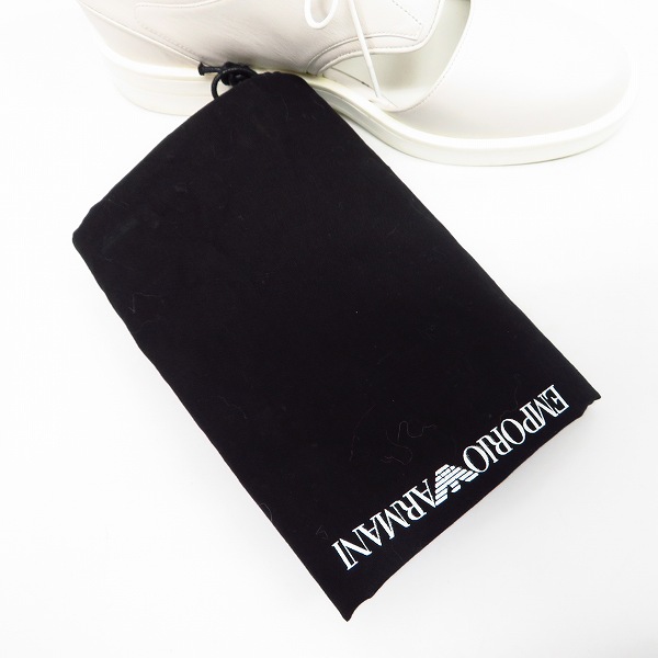 実際に弊社で買取させて頂いたGIORGIO ARMANI/ジョルジオアルマーニ  17AW レザーシューズ風サンダル X1C154/36の画像 6枚目