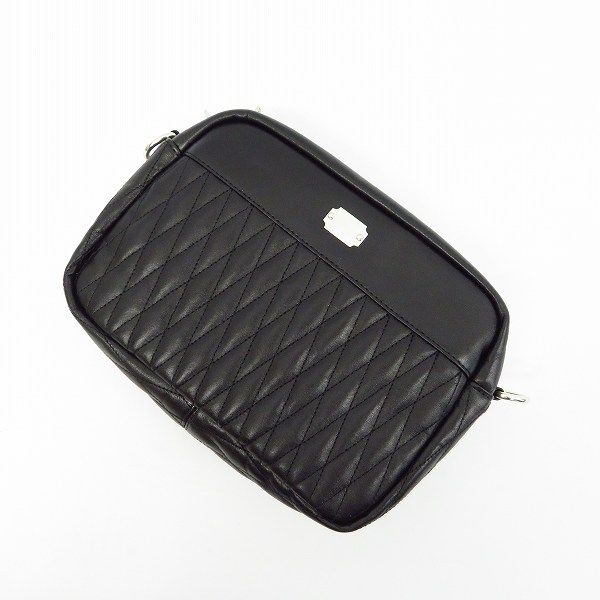 実際に弊社で買取させて頂いたCRIMIE/クライミー DIAMOND QUILT SHOULDER BAG/ダイアモンドキルト レザーショルダーバッグ CRA1-WB02-BG05