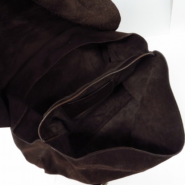 実際に弊社で買取させて頂いたHELMUT LANG/ヘルムートラング スウェード ハンドバッグ の画像 4枚目