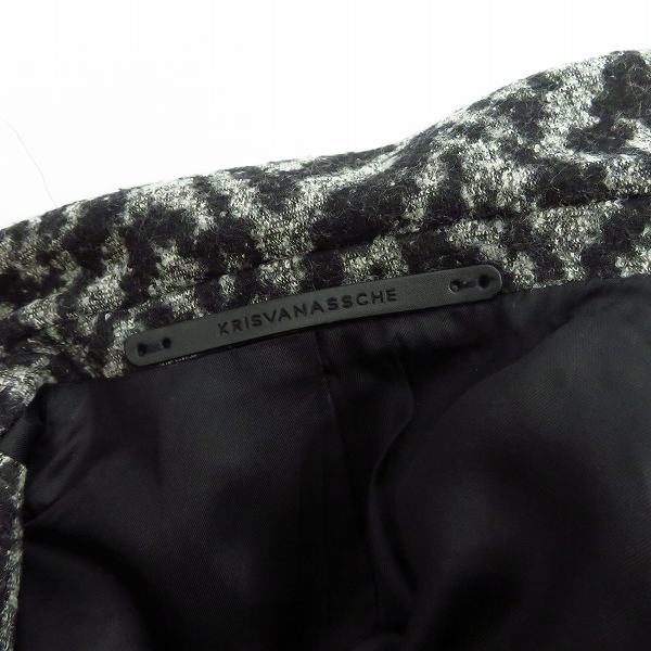 実際に弊社で買取させて頂いたKRISVANASSCHE/クリスヴァンアッシュ ダブル ジャケット ワッペン/48の画像 5枚目