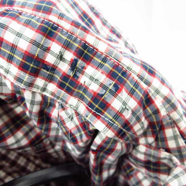 実際に弊社で買取させて頂いたGOOD ENOUGH/GDEH/グッドイナフ ラグラン チェックシャツ/Mの画像 5枚目