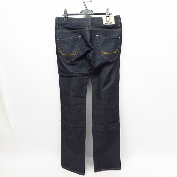 実際に弊社で買取させて頂いたFACTOTUM/ファクトタム タイトストレート ストレッチ 生デニムパンツ/ジーンズ 01040718 Size：31の画像 1枚目