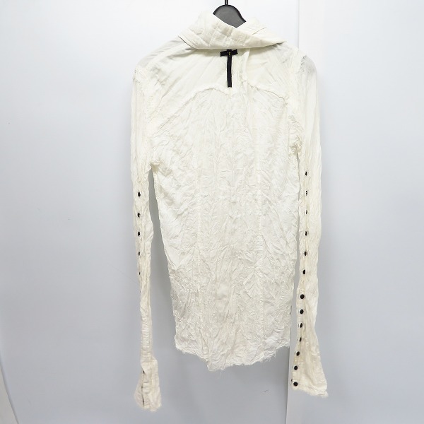 実際に弊社で買取させて頂いたLGB/ルグランブルー/エルジービー シワ加工 長袖シャツ ホワイト SHIRT-G/M 91059/2の画像 1枚目