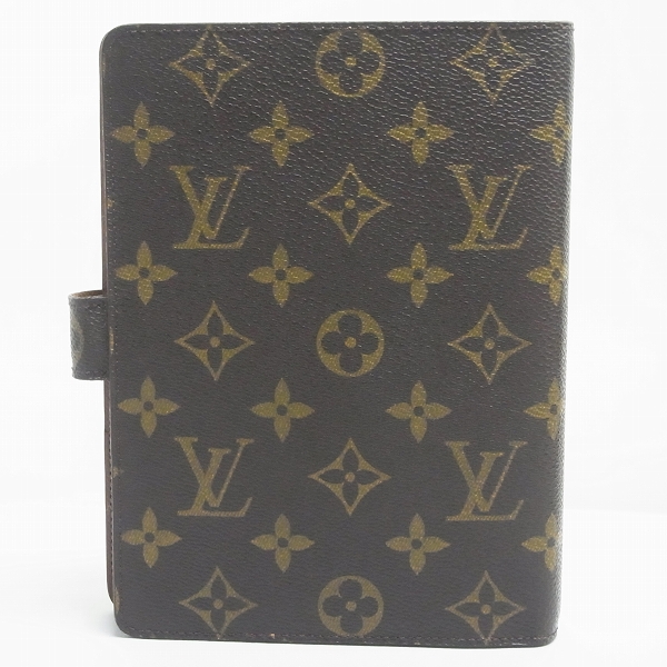実際に弊社で買取させて頂いたLOUIS VUITTON/ルイヴィトン モノグラム アジェンダ MM/手帳カバー R20004の画像 1枚目