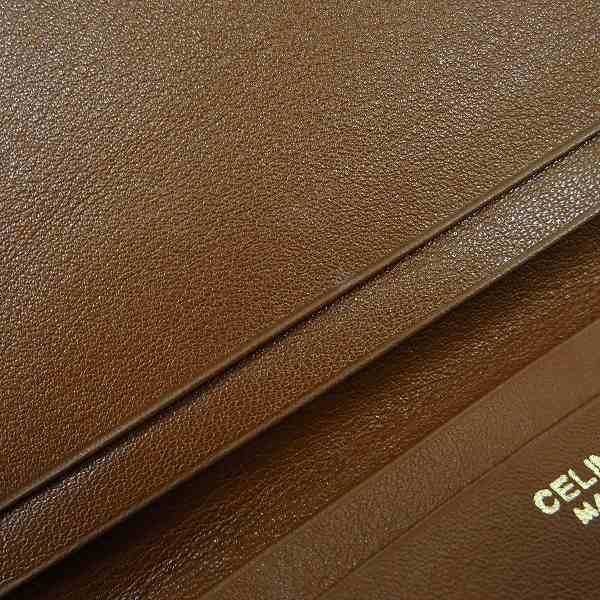 実際に弊社で買取させて頂いたCELINE/セリーヌ 二つ折り ロングウォレットの画像 5枚目