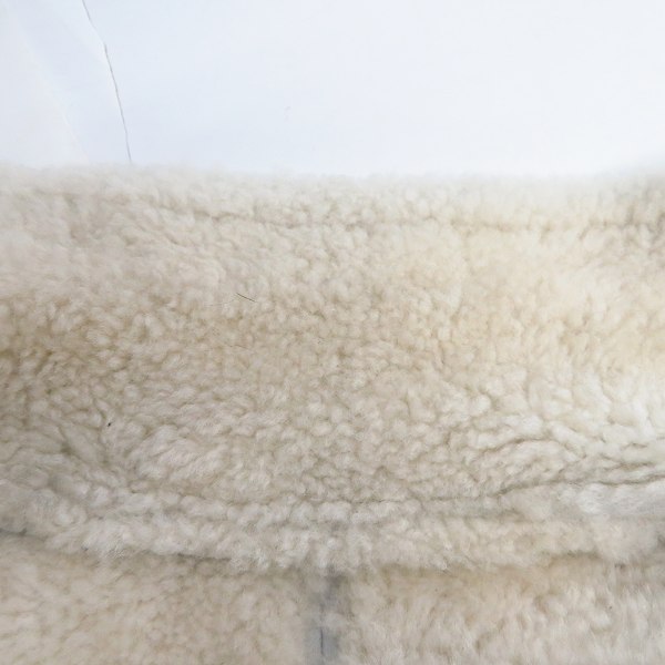 実際に弊社で買取させて頂いたFACTOTUM/ファクトタム ムートンジャケット/46の画像 5枚目