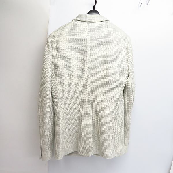実際に弊社で買取させて頂いたEMPORIO ARMANI/エンポリオアルマーニ テーラードジャケット ライトグレー/50の画像 1枚目