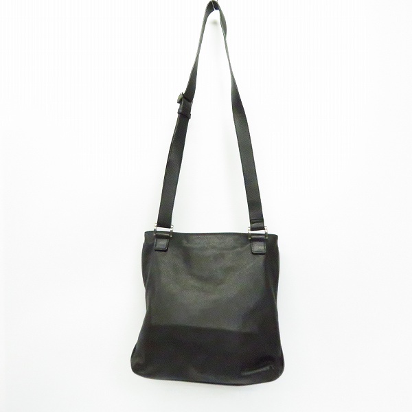 実際に弊社で買取させて頂いたGIORGIO ARMANI/ジョルジオアルマーニ レザー ショルダーバッグの画像 1枚目