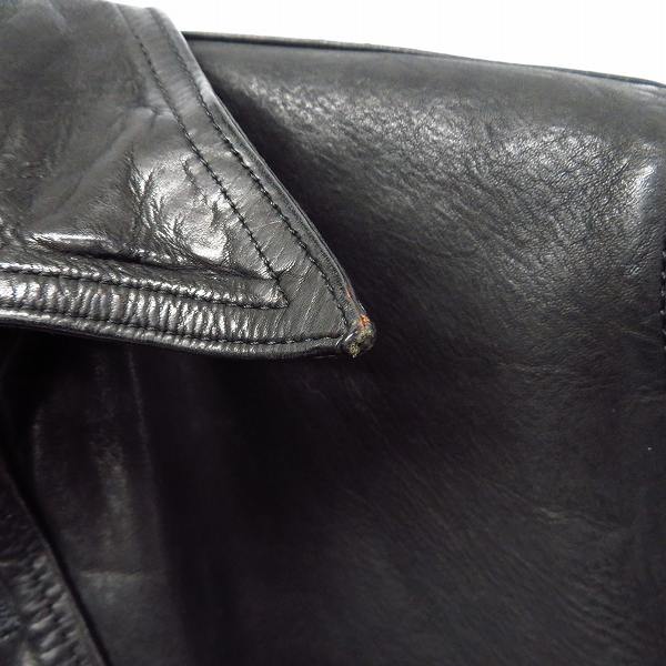 実際に弊社で買取させて頂いたBACKLASH/バックラッシュ イタリアンダブルショルダー 製品染め 1254-18/Sの画像 5枚目