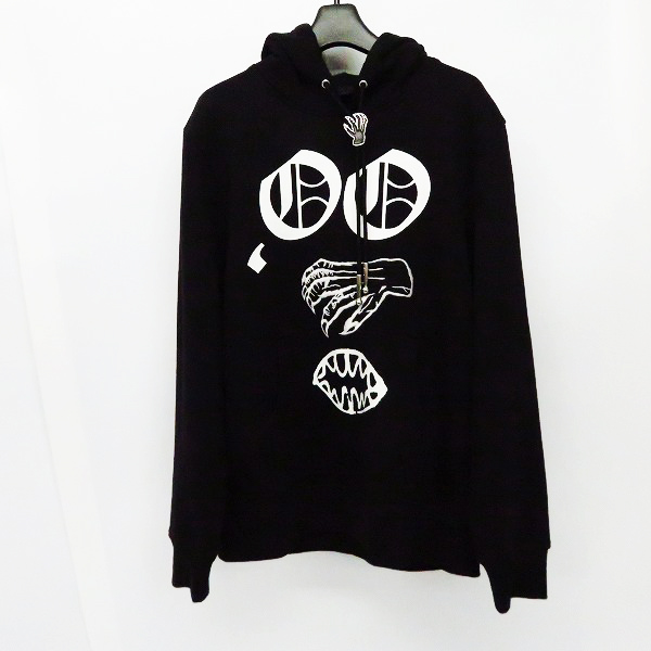 実際に弊社で買取させて頂いたDIESEL BLACK GOLD/ディーゼルブラックゴールド グラフィックプルオーバーパーカー SNEILBOOD-X1 00S278/S