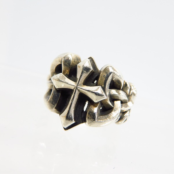 実際に弊社で買取させて頂いたDEAL DESIGN/ディールデザイン トリニティ クロス リング/17号