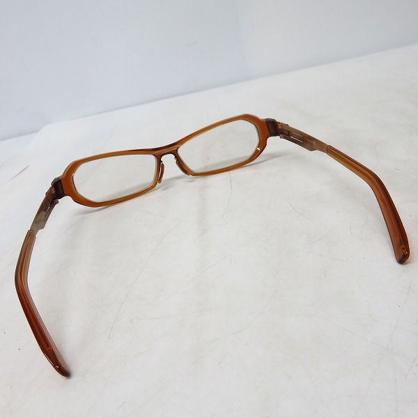 実際に弊社で買取させて頂いたic! berlin/アイシーベルリン メガネフレーム model :resi 863424の画像 1枚目