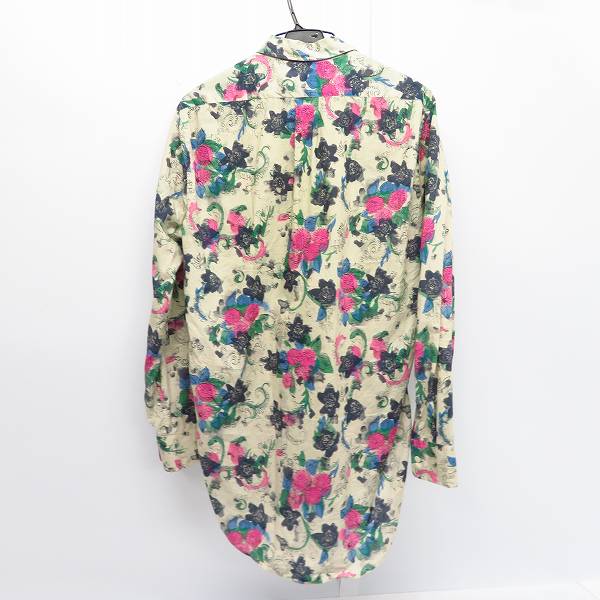 実際に弊社で買取させて頂いたBURBERRY LONDON ENGLAND/バーバリーロンドンイングランド 花柄 長袖シャツ/Mの画像 1枚目