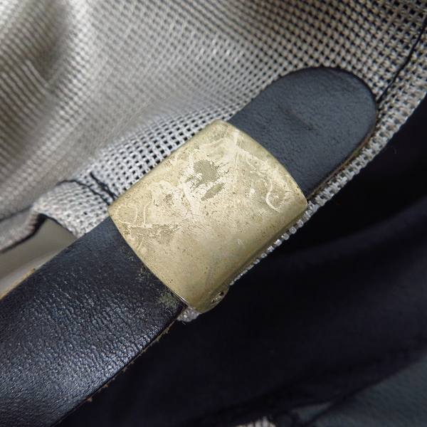実際に弊社で買取させて頂いたBACKBONE/バックボーン レザーキャップ メッシュの画像 5枚目
