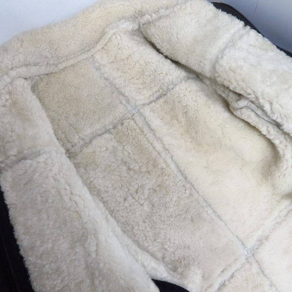 実際に弊社で買取させて頂いたFACTOTUM/ファクトタム ムートンジャケット/46の画像 2枚目