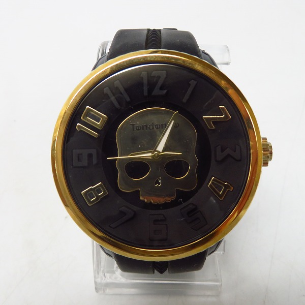 実際に弊社で買取させて頂いたTENDENCE×HYDROGEN/テンデンス×ハイドロゲン スカル 腕時計 05023015【動作未確認】