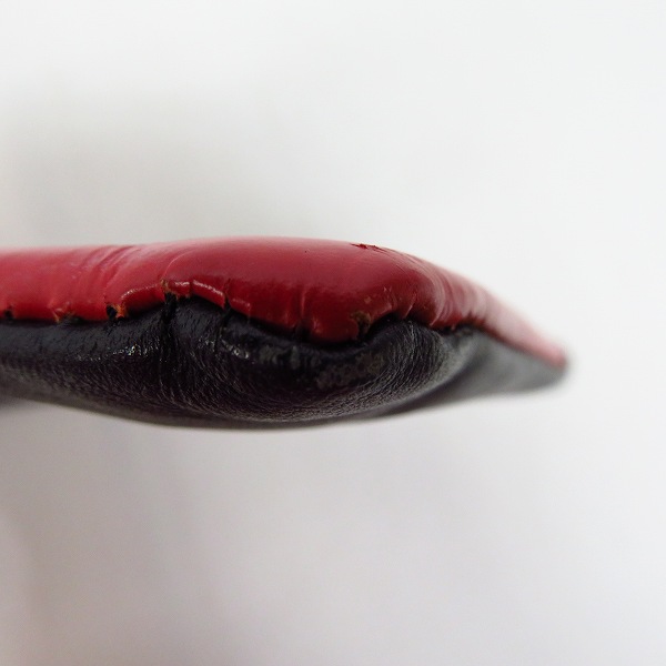 実際に弊社で買取させて頂いたCHRISTIAN DADA/クリスチャンダダ レザークラッチバッグ/ファイヤーデザインの画像 8枚目