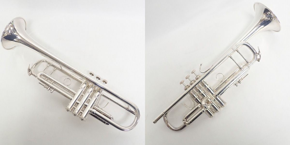 実際に弊社で買取させて頂いた★Vincent Bach/ヴィンセント バック Stradivarius Model 37 ML トランペット 純正ハードケース付きの画像 2枚目