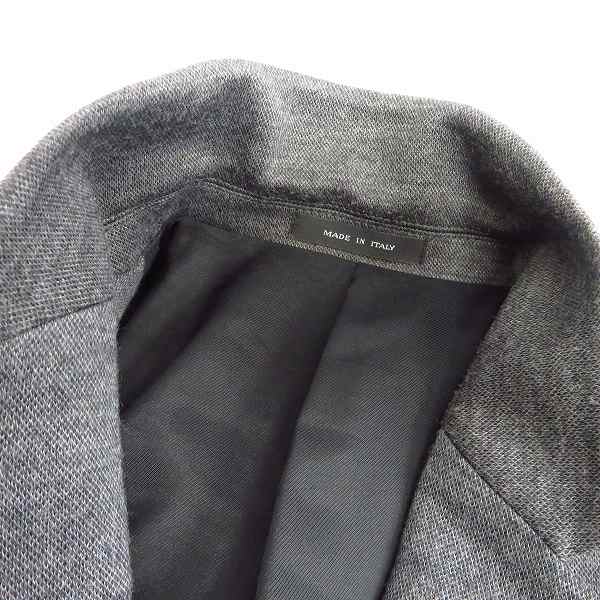 実際に弊社で買取させて頂いた【JPタグ】EMPORIO ARMANI/エンポリオアルマーニ 2B テーラードジャケット ダークグレー M1G620 Ｍ1283/50の画像 7枚目