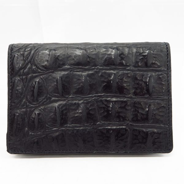 実際に弊社で買取させて頂いたDEAL DESIGN/ディールデザイン クロコ型押し カードケース/パスケースの画像 1枚目